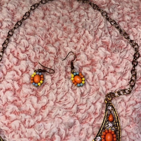 Ethnic style jewelry set - Picture 3 of 10